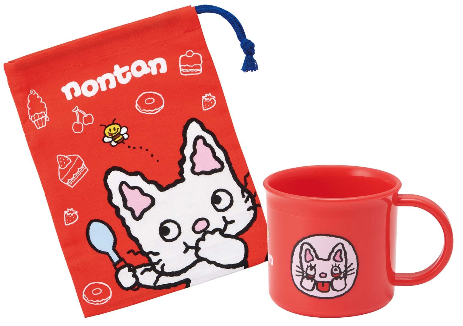 Amazon｜スケーター(Skater) 子供用 コップ袋 21×15cm 日本製 ノンタン